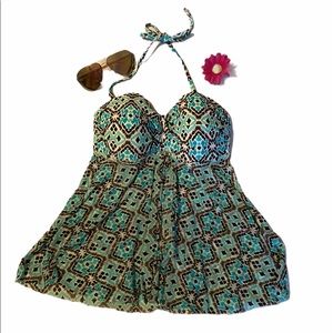 Tankini Flowy Swimsuit Top